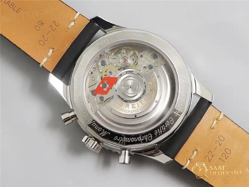 Gerçek-replika karşılaştırması: V9 Breitling Navitimer 1 serisi saat incelemesi - Takimetre Skalası ve Baskı Keskinliği