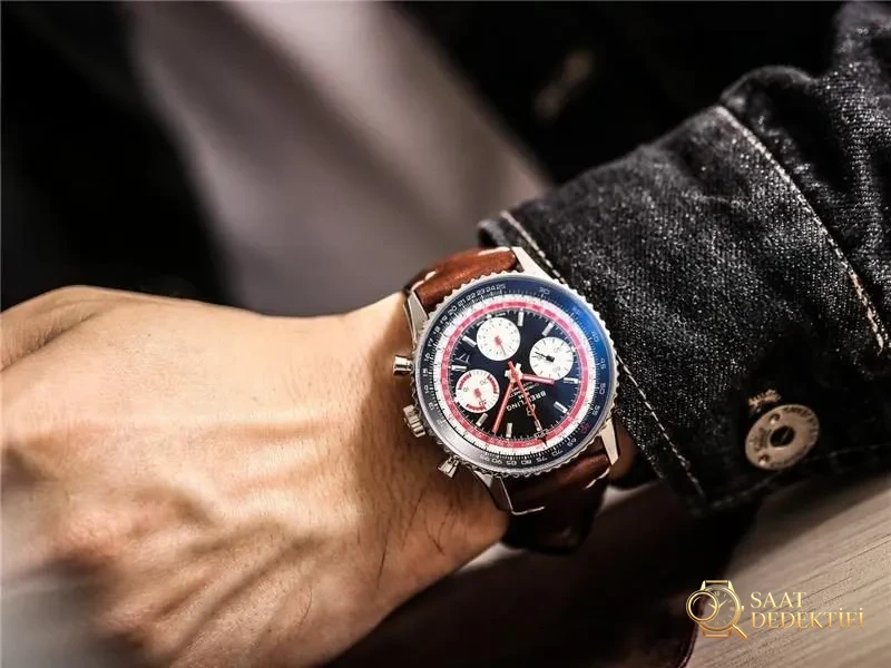 Gerçek-replika karşılaştırması: V9 Breitling Navitimer 1 serisi saat incelemesi - Kadran Tipografisi ve Yazı Kabartmaları