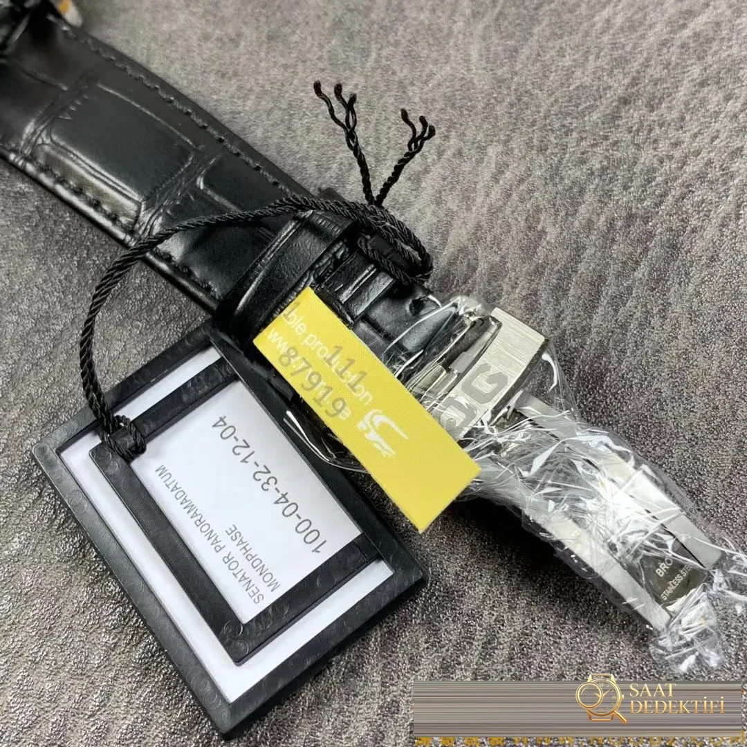 Gerçek-replika karşılaştırması: V9 Factory Glashütte Original Senator 1-36-04 çift atlamalı büyük tarih ay evreli saatini nasıl yapmış? - Toka İçi Mikro Ayar Mekanizması