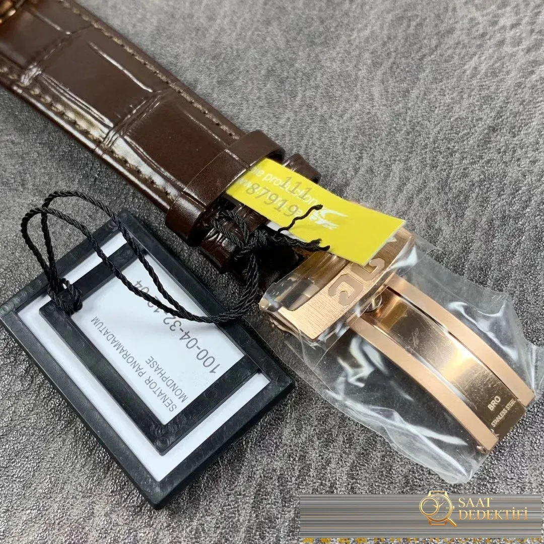 Gerçek-replika karşılaştırması: V9 Factory Glashütte Original Senator 1-36-04 çift atlamalı büyük tarih ay evreli saatini nasıl yapmış? - Kadran İbreleri ve Saniye Akışı