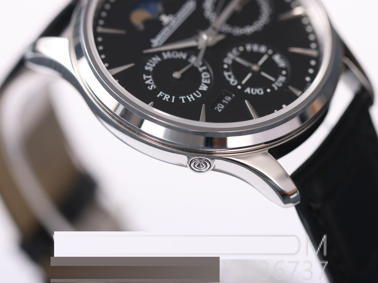 Gerçek-replika karşılaştırması: V9 Jaeger-LeCoultre Master perpetual calendar replika saatin orijinalle karşılaştırmalı incelemesi — 19. fotoğraf