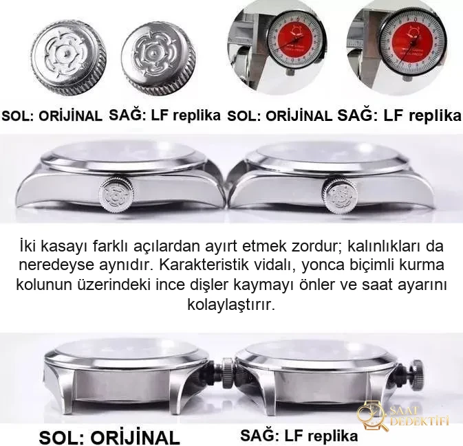 Gerçek-replika karşılaştırması ve inceleme: LF Factory Tudor Black Bay M79540 serisi 41 mm replika saat nasıl? - Fosfor ve Super-LumiNova Gece Görünümü