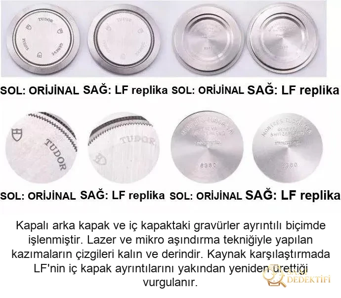 Gerçek-replika karşılaştırması ve inceleme: LF Factory Tudor Black Bay M79540 serisi 41 mm replika saat nasıl? - Mekanizma Zemberek ve Balans Detayı