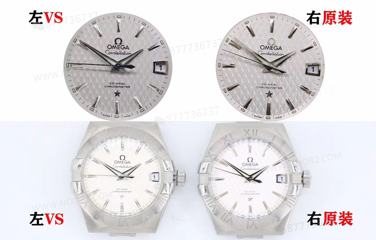 Gerçek-Replika Karşılaştırması: VS Factory Omega Constellation 2020 Yeni Renkli Kadran İncelemesi — 4. fotoğraf