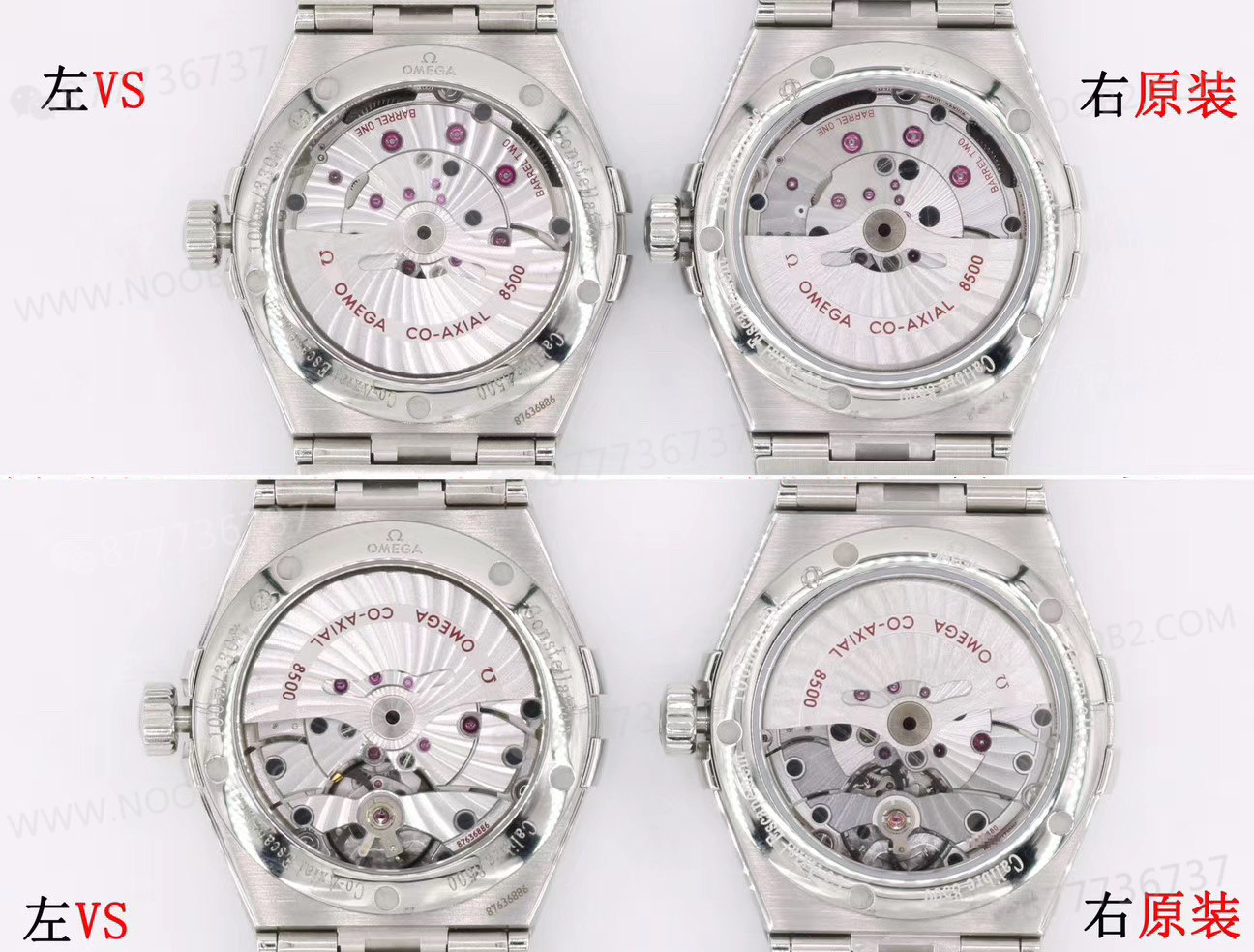 Gerçek-Replika Karşılaştırması: VS Factory Omega Constellation 2020 Yeni Renkli Kadran İncelemesi — 11. fotoğraf