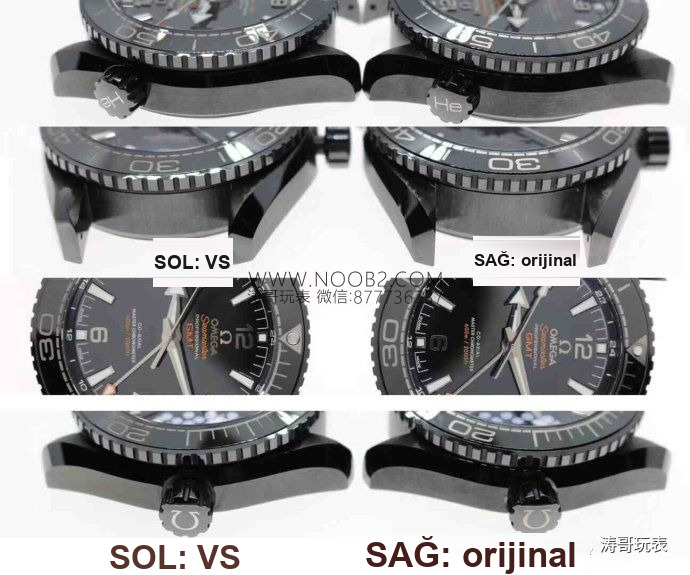 Gerçek-replika karşılaştırması: VS Factory Omega Deep Black derinlemesine inceleme — 2. fotoğraf