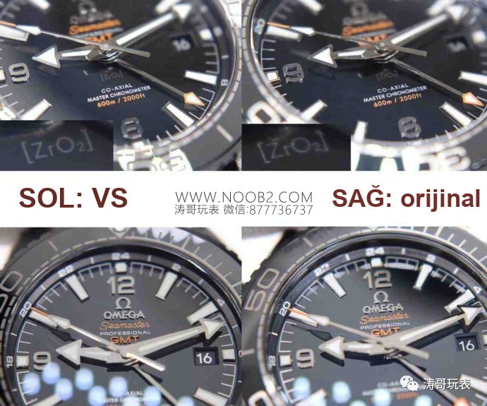 Gerçek-replika karşılaştırması: VS Factory Omega Deep Black derinlemesine inceleme — 3. fotoğraf