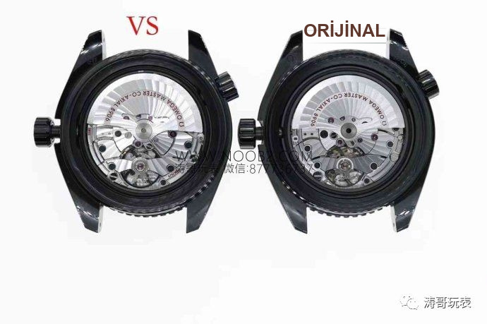 Gerçek-replika karşılaştırması: VS Factory Omega Deep Black derinlemesine inceleme — 6. fotoğraf