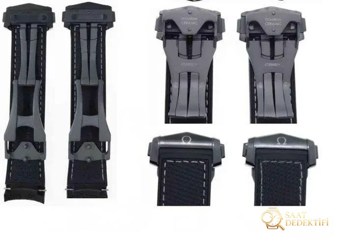 Gerçek-replika karşılaştırması: VS Factory Omega Deep Black derinlemesine inceleme - Klips Kilidi ve Lazer Damgalar