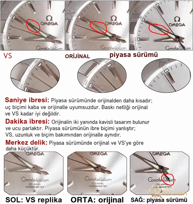 Gerçek-replika karşılaştırması: VS Factory Omega erkek Constellation kol saati piyasadaki versiyonlardan nasıl ayrılıyor? - Bilezik, Toka ve Klips Mekanizması
