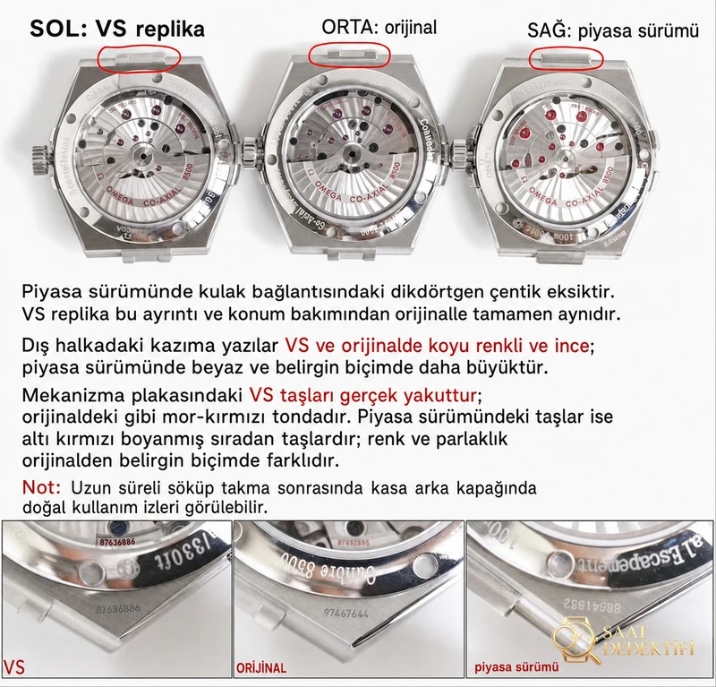 Gerçek-replika karşılaştırması: VS Factory Omega erkek Constellation kol saati piyasadaki versiyonlardan nasıl ayrılıyor? - Bilekte Duruş ve Kasa Orantısı