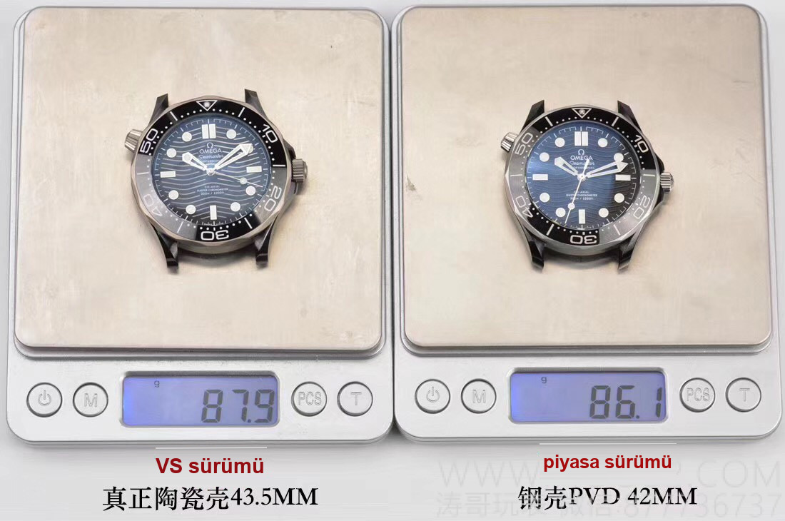 Gerçek-replika karşılaştırması: VS Factory Omega seramik-titanyum Seamaster 300m + naiad lock, orijinal ve piyasa versiyonuyla karşılaştırmalı dalış saati incelemesi — 26. fotoğraf