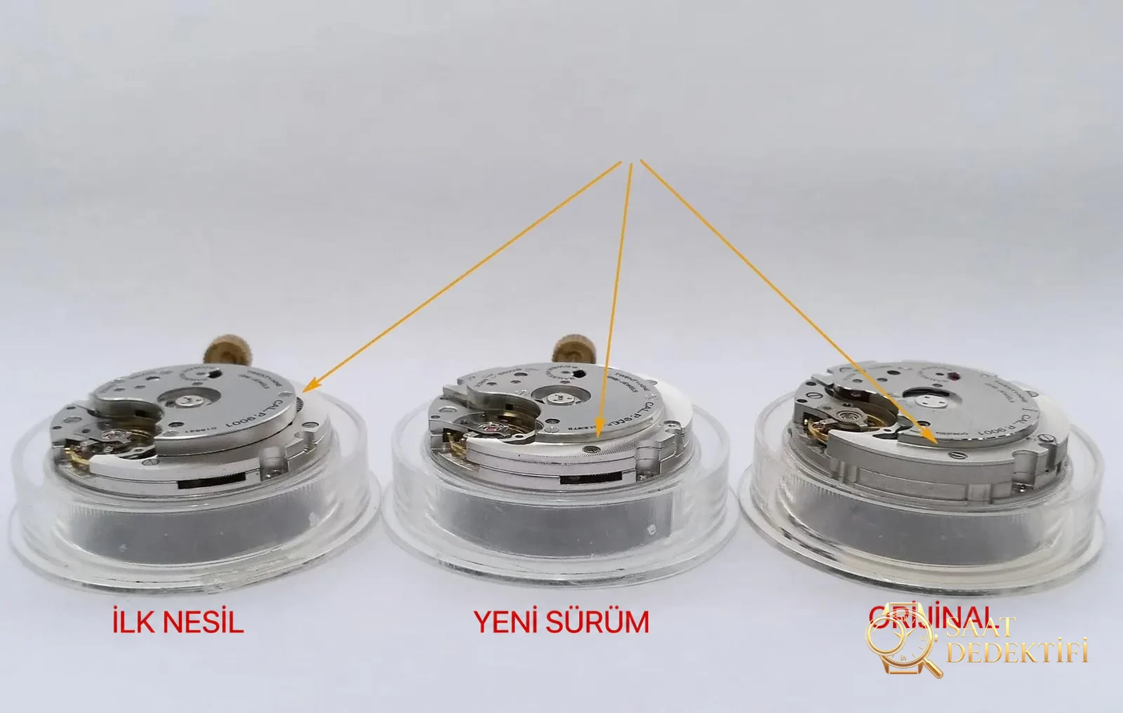 Gerçek-replika karşılaştırması: VS Factory Panerai PAM441 V2 versiyonunda kullanılan kendi üretimi Cal.P9001 mekanizmasının orijinaline kıyasla eksileri neler? - Makro Kadran ve İndeks İşçiliği