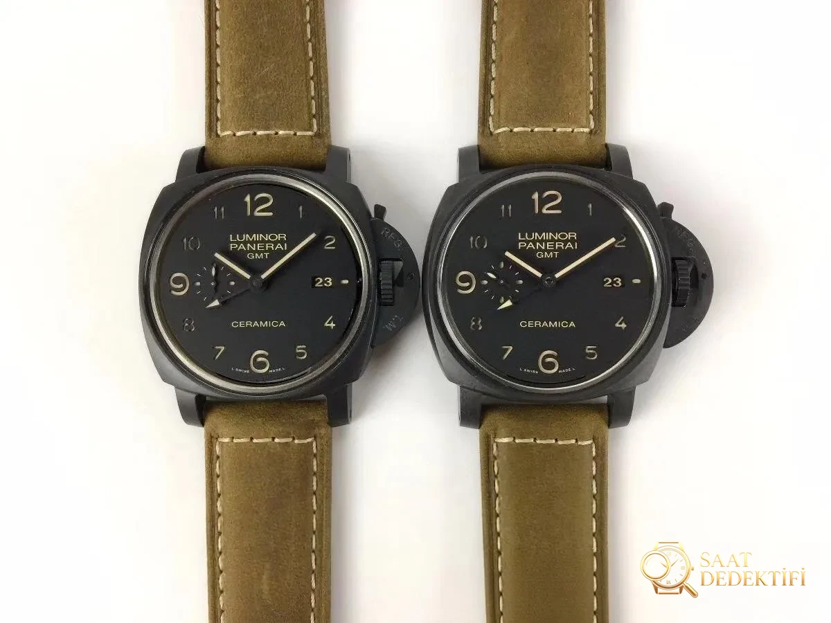 Gerçek-replika karşılaştırması: VS Factory Panerai PAM441 V2 versiyonunda kullanılan kendi üretimi Cal.P9001 mekanizmasının orijinaline kıyasla eksileri neler? - Kasa Çeliği ve Polisaj Kalitesi