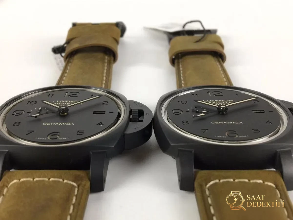 Gerçek-replika karşılaştırması: VS Factory Panerai PAM441 V2 versiyonunda kullanılan kendi üretimi Cal.P9001 mekanizmasının orijinaline kıyasla eksileri neler? - Toka İçi Mikro Ayar Mekanizması