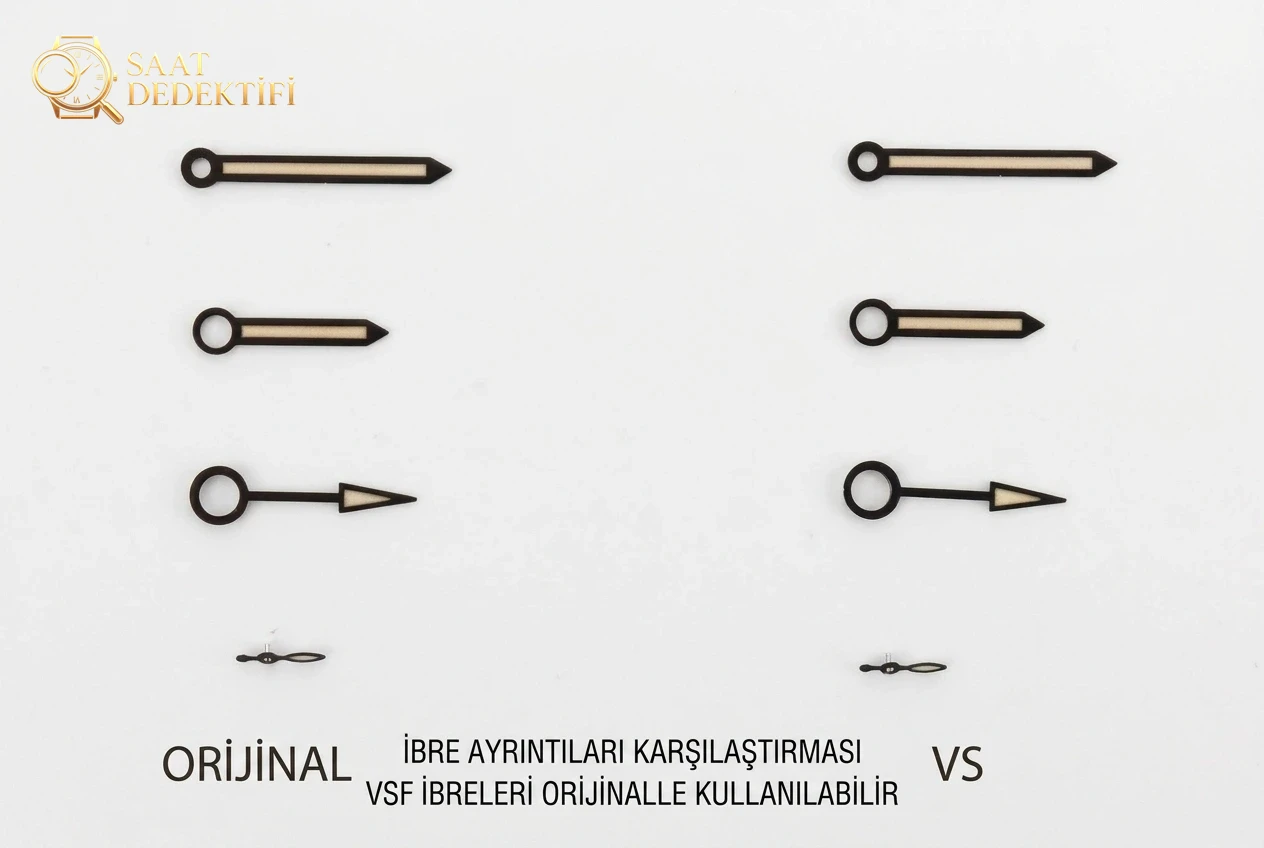 Gerçek-replika karşılaştırması: VS Factory Panerai PAM441 V2 versiyonunda kullanılan kendi üretimi Cal.P9001 mekanizmasının orijinaline kıyasla eksileri neler? - Kordon Dokusu ve Dikiş Detayları