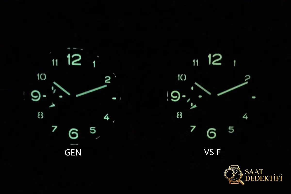 Gerçek-replika karşılaştırması: VS Factory Panerai PAM441 V2 versiyonunda kullanılan kendi üretimi Cal.P9001 mekanizmasının orijinaline kıyasla eksileri neler? - Makro Mekanizma Köprüleri ve Cenevre Çizgileri