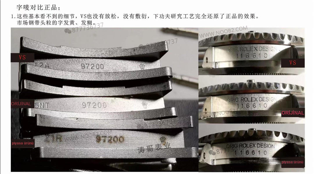 Gerçek-replika karşılaştırması: VS Factory Rolex yeşil Submariner en yeni Clean bezelle güncellenerek yeniden zirveye çıkıyor — 5. fotoğraf