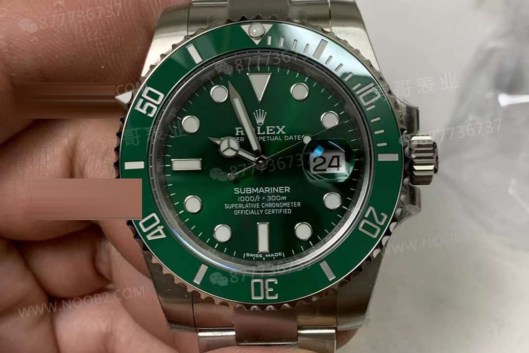 Gerçek-replika karşılaştırması: VS Factory Rolex yeşil Submariner en yeni Clean bezelle güncellenerek yeniden zirveye çıkıyor — 7. fotoğraf