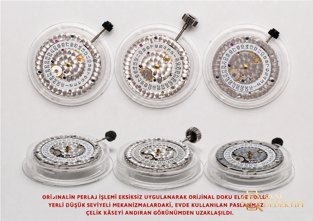 Gerçek-replika karşılaştırması: VS Factory yeni 3135 yeşil/siyah Submariner SUB saat incelemesi - Tepe Koruması ve Ayar Fonksiyonu