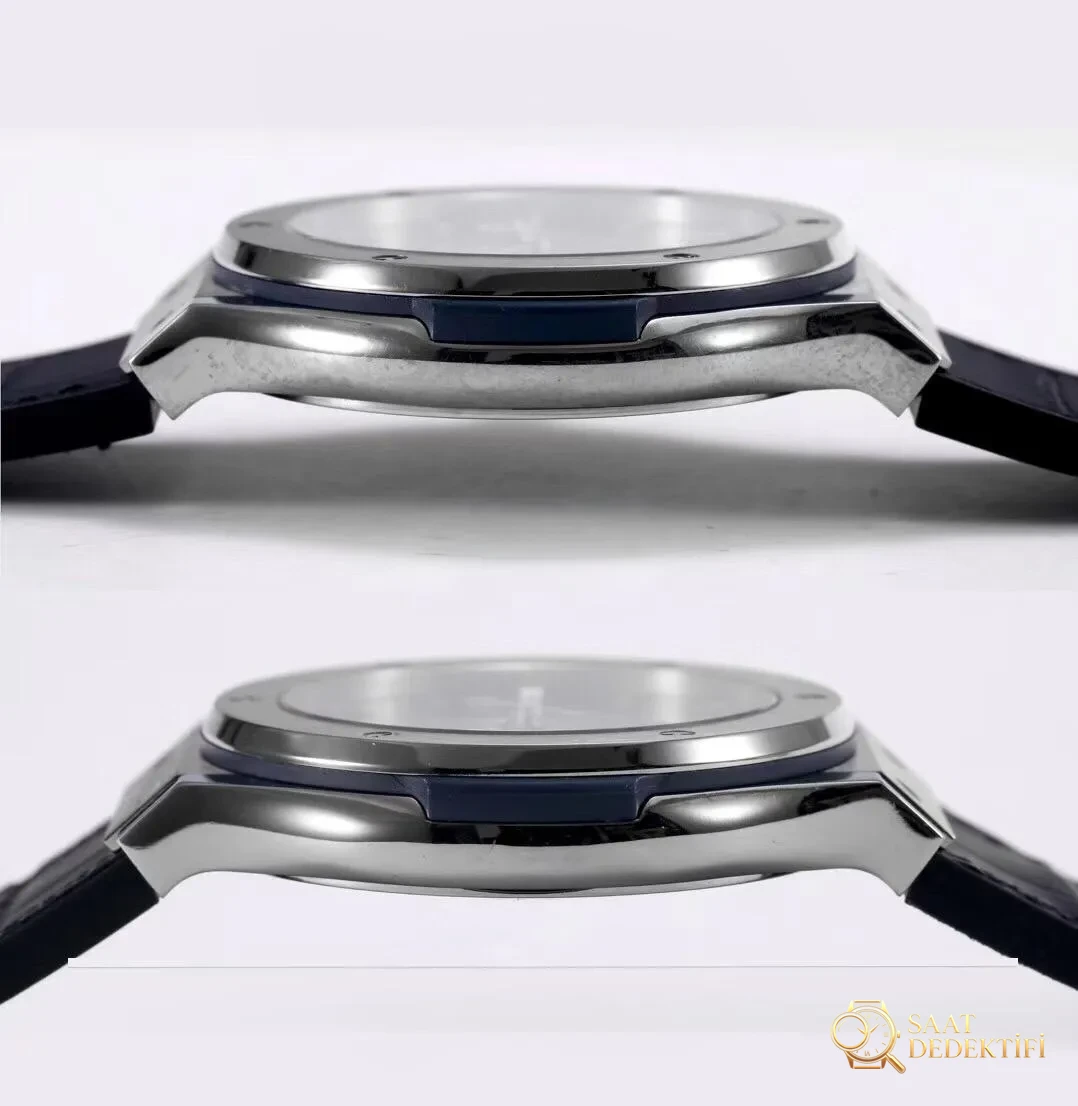 Gerçek-replika karşılaştırması: WWF Factory Hublot Classic Fusion serisi 511.NX.7170.LR 45 MM replika saat ile orijinalin karşılaştırmalı incelemesi - Fosfor ve Super-LumiNova Gece Görünümü