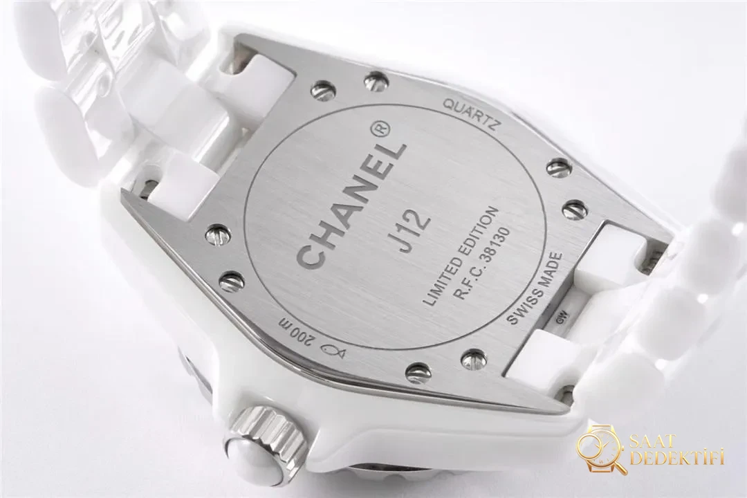 Gerçek-replika karşılaştırması: XF Factory Chanel J12 pembe sedef kadranlı H5513 saat incelemesi - Koleksiyon ve Vitrin Görünümü