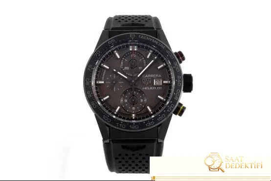 Gerçek-Replika Karşılaştırması: XF TAG Heuer Carrera Ay Yüzeyi Heuer 01 CLEP Özel Sürüm - Arka Kapak ve Mekanizma Detayı