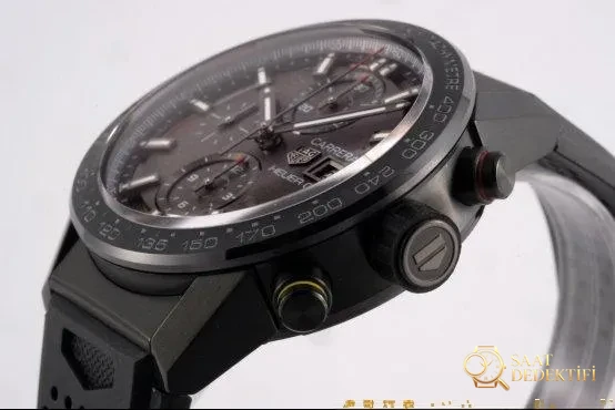 Gerçek-Replika Karşılaştırması: XF TAG Heuer Carrera Ay Yüzeyi Heuer 01 CLEP Özel Sürüm - Mekanizma Zemberek ve Balans Detayı