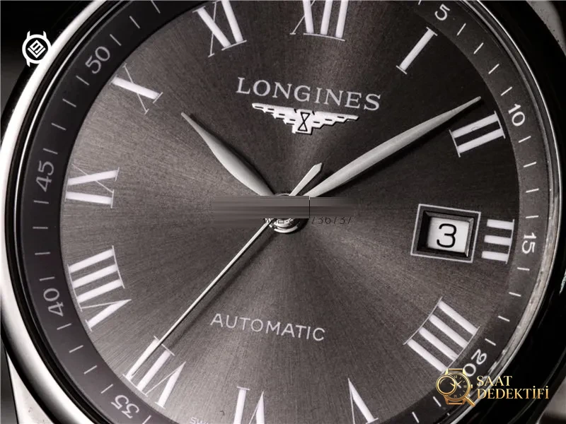 Gerçek-Replika Karşılaştırması: Yeni V9 Factory Longines Master Collection Gri Kadranlı 40 mm 3 Konum Tek Takvimli L2.793.4.71.6 Replika İncelemesi - Genel Açı ve Estetik Duruş