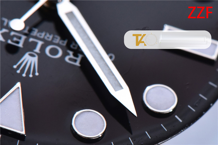 Gerçek-replika karşılaştırması: ZZ Factory AR Factory NAIL ve N Factory Rolex siyah su hayaleti replika saatiyle orijinalin en detaylı görselli incelemesi — 55. fotoğraf