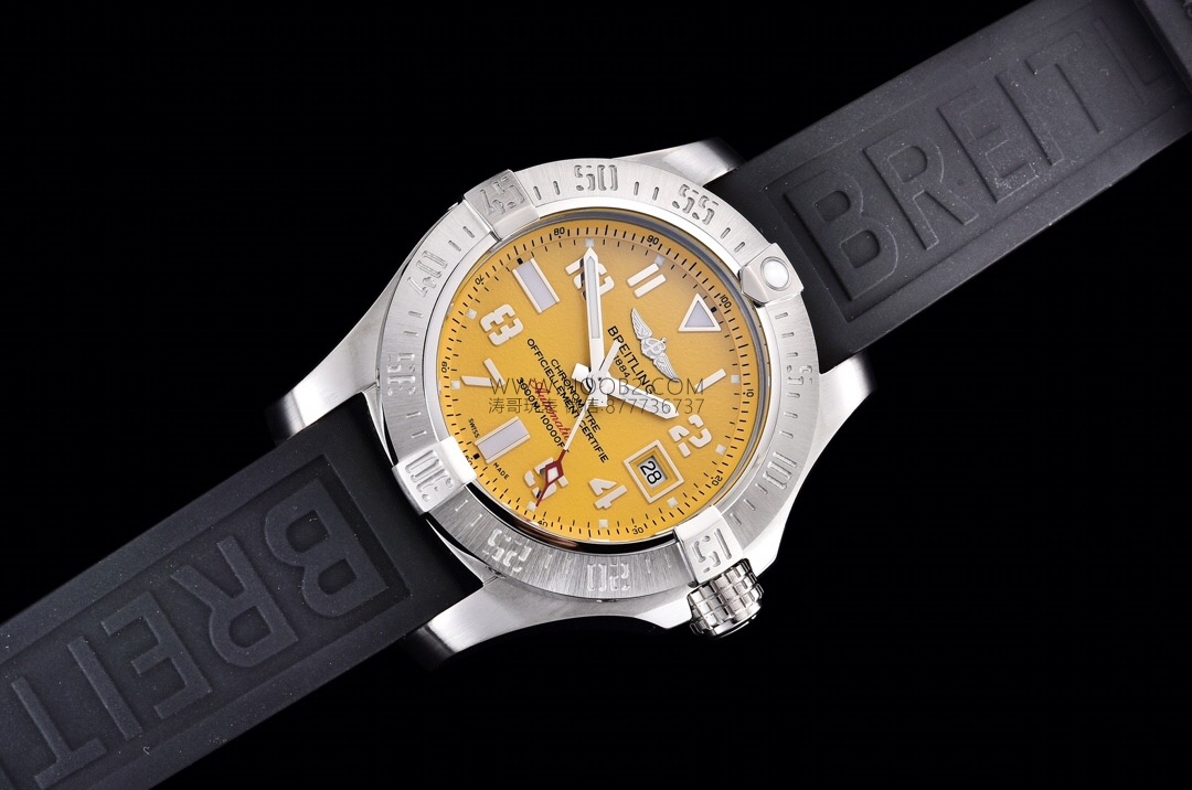 Gerçek tahliye valfli tek saat: GF Factory V2 versiyon Breitling Avenger II Seawolf replika saat (45 mm) incelemesi — 4. fotoğraf