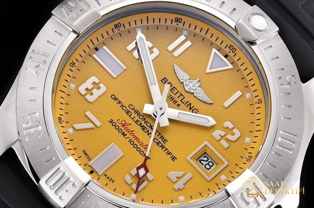 Gerçek tahliye valfli tek saat: GF Factory V2 versiyon Breitling Avenger II Seawolf replika saat (45 mm) incelemesi - Bilezik, Toka ve Klips Mekanizması