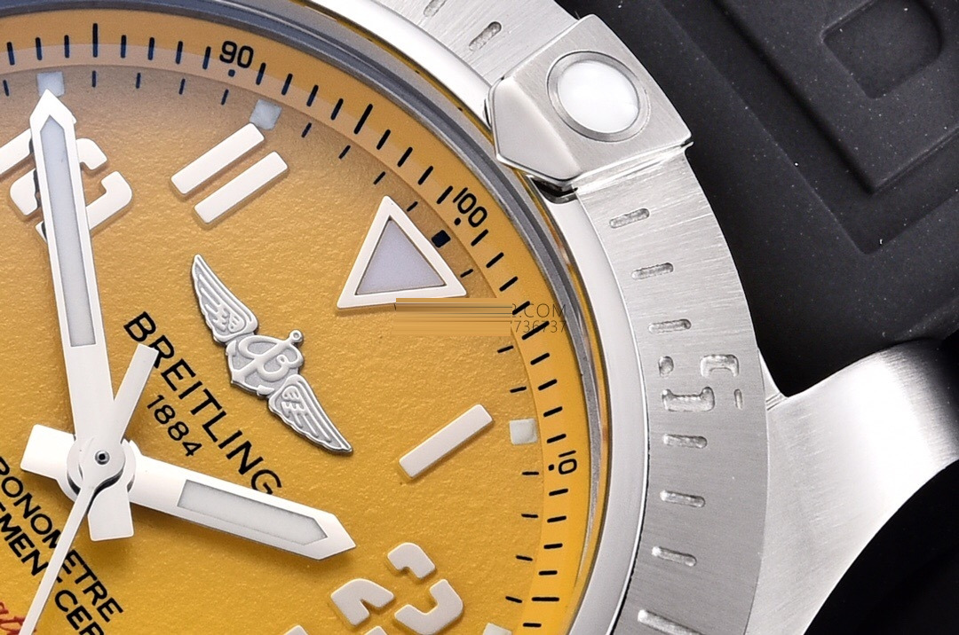 Gerçek tahliye valfli tek saat: GF Factory V2 versiyon Breitling Avenger II Seawolf replika saat (45 mm) incelemesi — 8. fotoğraf
