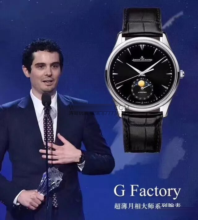 Gerçekten ayırt etmesi zor: GF Factory Jaeger-LeCoultre Master Moonphase serisi klasik replika erkek saati Q1368420'nin orijinalle karşılaştırmalı incelemesi — 1. fotoğraf