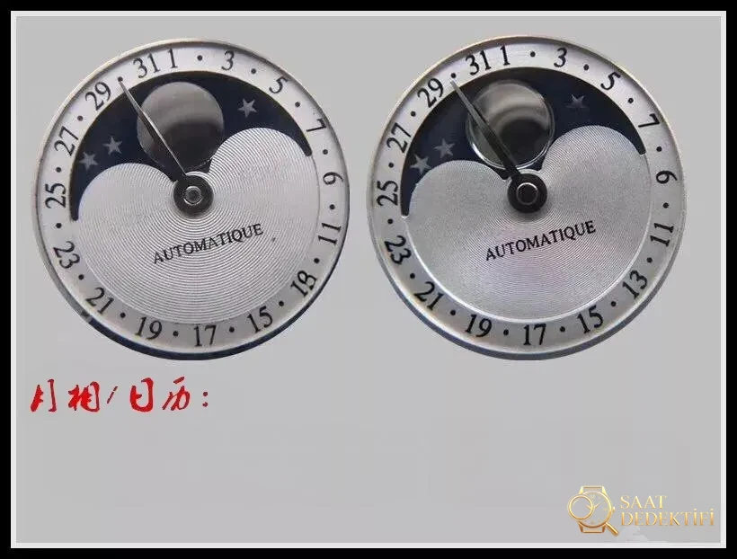 Gerçekten ayırt etmesi zor: GF Factory Jaeger-LeCoultre Master Moonphase serisi klasik replika erkek saati Q1368420