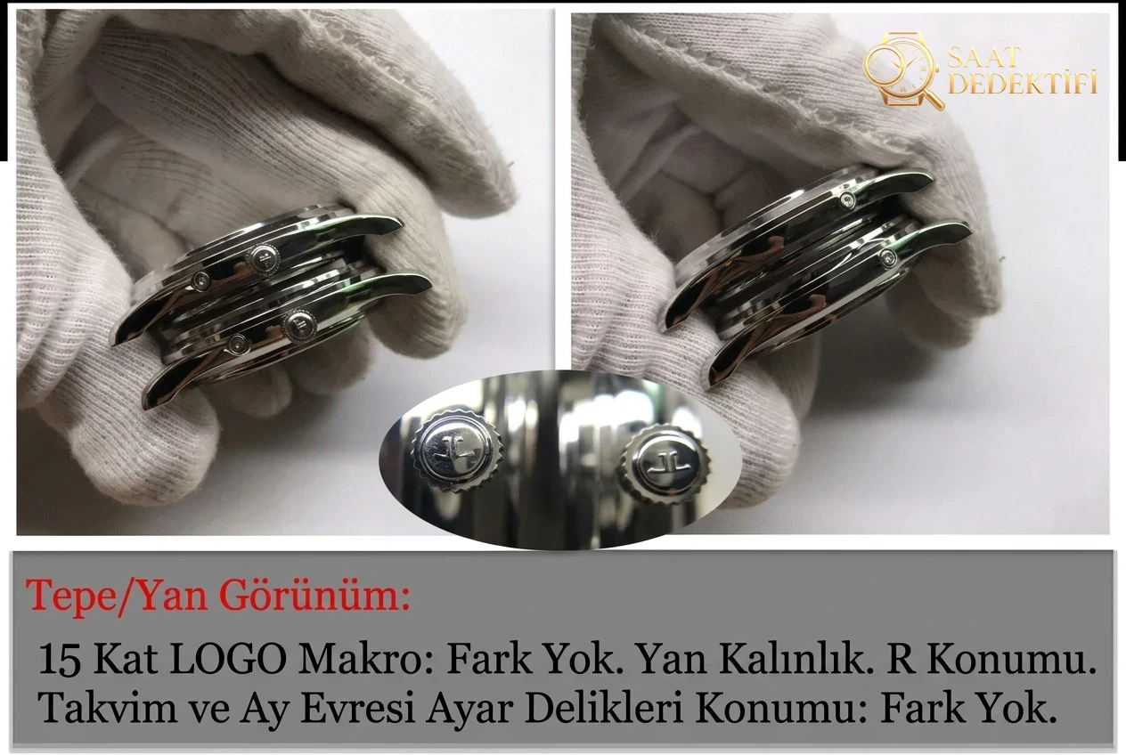 Gerçekten ayırt etmesi zor: GF Factory Jaeger-LeCoultre Master Moonphase serisi klasik replika erkek saati Q1368420