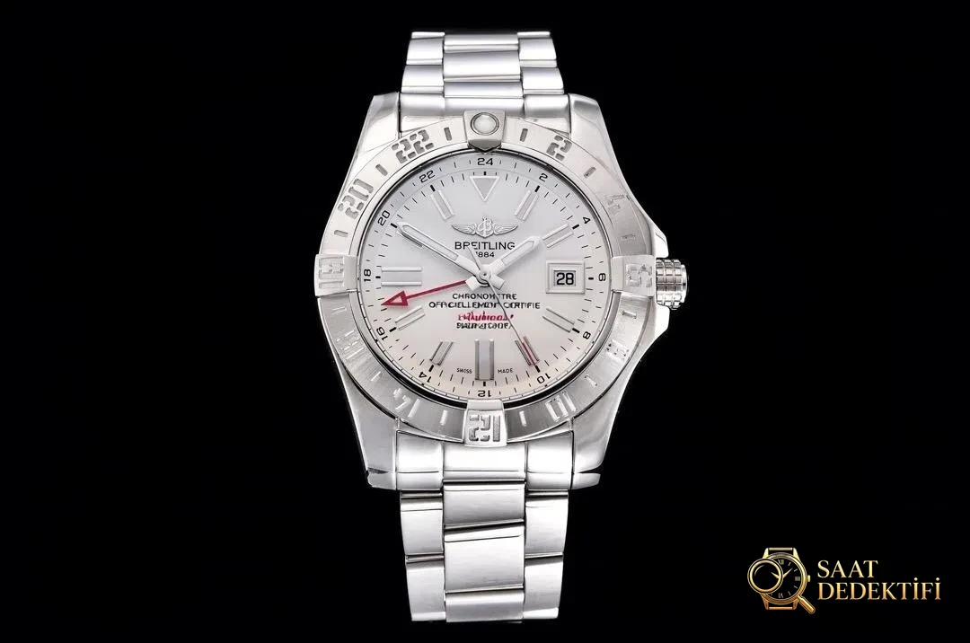 GF Factory V2 Breitling Avenger II GMT A3239011 güncellenmiş versiyon replika saat ile orijinal karşılaştırmalı inceleme - Mekanizma Çark Dizilimi ve Taş Yatakları