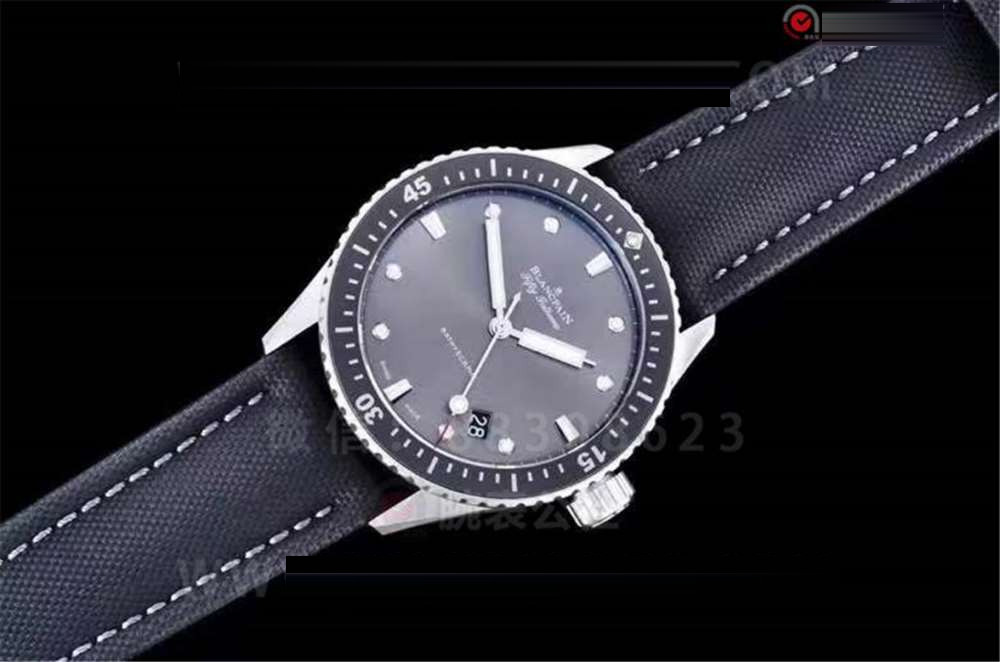 GF Factory Blancpain Fifty Fathoms 43 mm «Saten Paslanmaz Çelik» Detaylı İnceleme — 8. fotoğraf