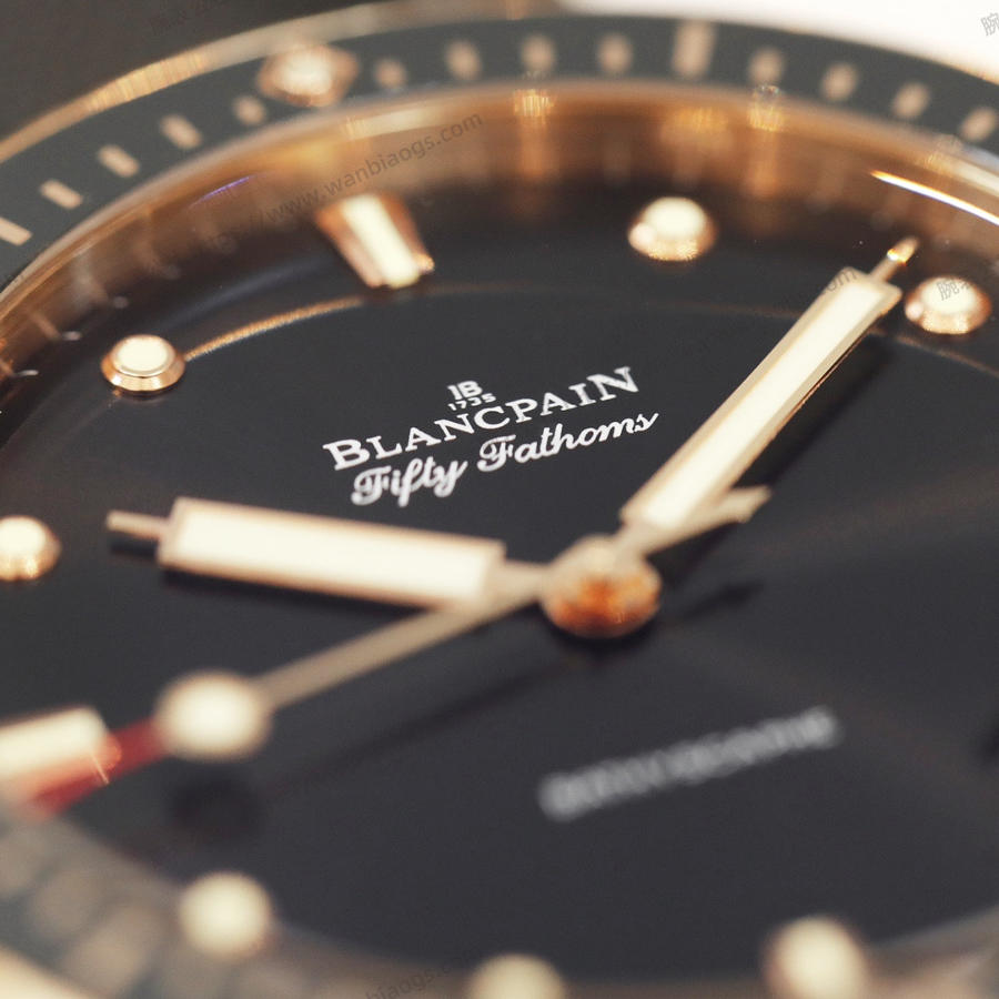 GF Factory Blancpain Fifty Fathoms 50 Fathoms Serisi 5000-36S30-B52A Kol Saati — 4. fotoğraf