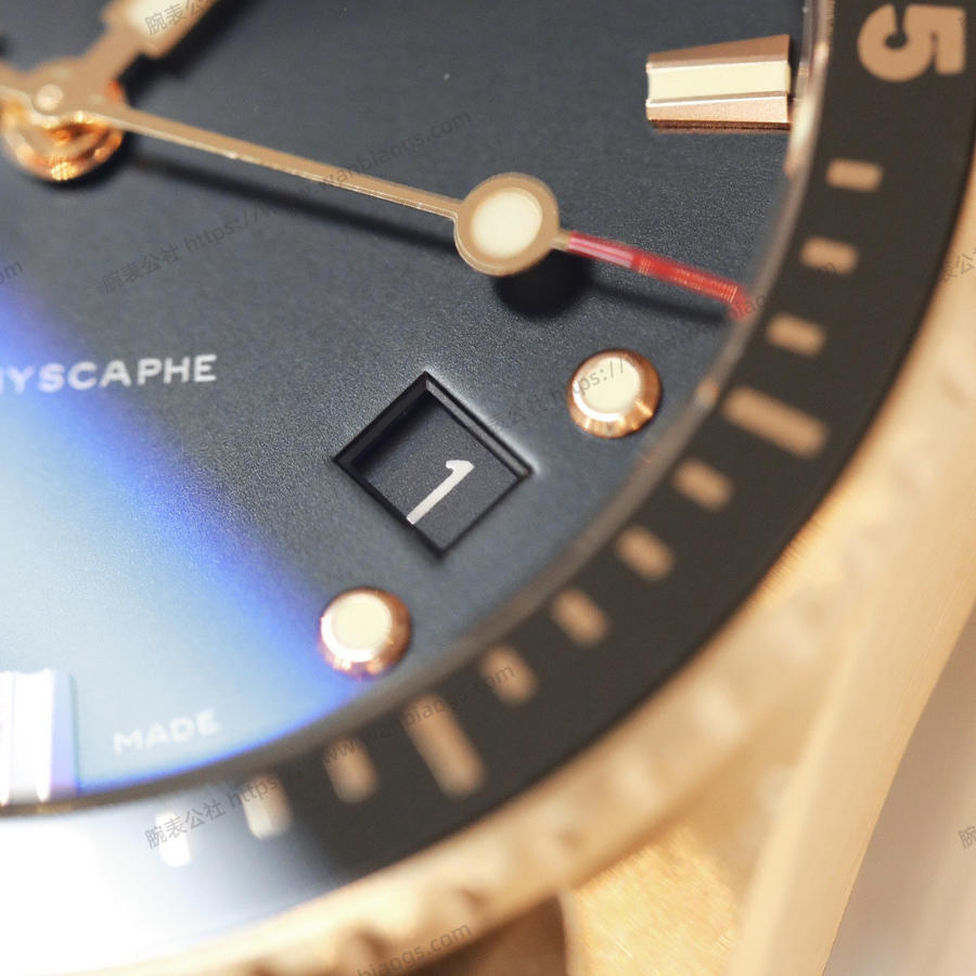 GF Factory Blancpain Fifty Fathoms 50 Fathoms Serisi 5000-36S30-B52A Kol Saati — 5. fotoğraf