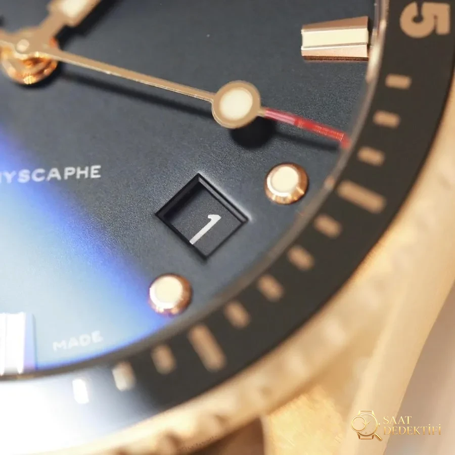 GF Factory Blancpain Fifty Fathoms 50 Fathoms Serisi 5000-36S30-B52A Kol Saati - Bilezik, Toka ve Klips Mekanizması