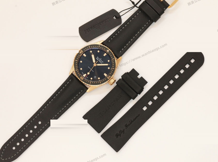 GF Factory Blancpain Fifty Fathoms 50 Fathoms Serisi 5000-36S30-B52A Kol Saati — 9. fotoğraf