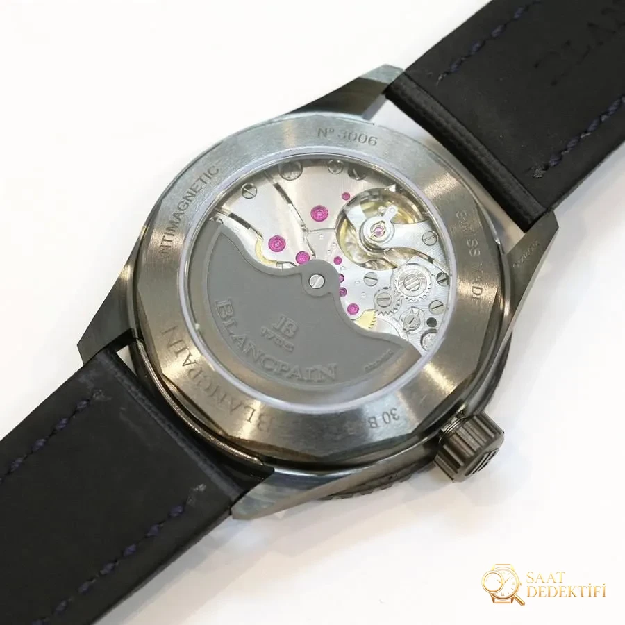 GF Factory Blancpain Fifty Fathoms 5000-0240-O52A Saat (Seramik Kasa) - Klips Kilidi ve Lazer Damgalar