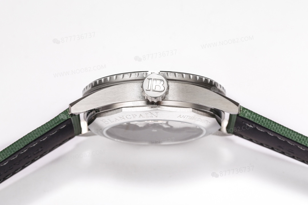 GF Factory Blancpain Fifty Fathoms 5000 Aurora Green çelik kasa limitli üretim incelemesi — 5. fotoğraf