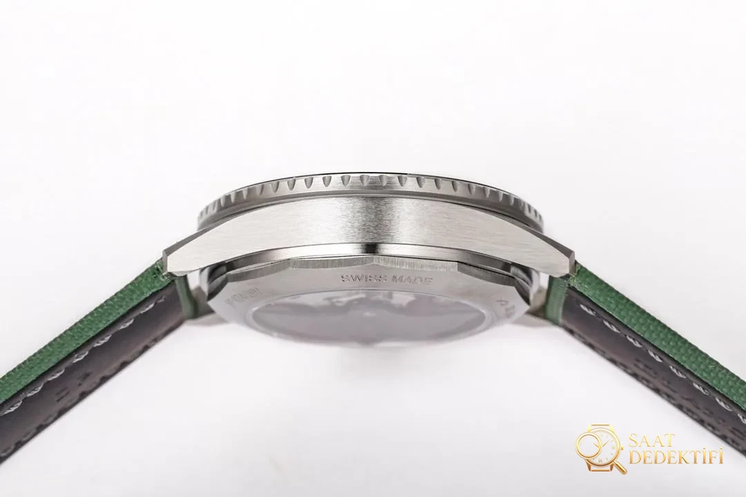 GF Factory Blancpain Fifty Fathoms 5000 Aurora Green çelik kasa limitli üretim incelemesi - Makro Kadran ve İndeks İşçiliği