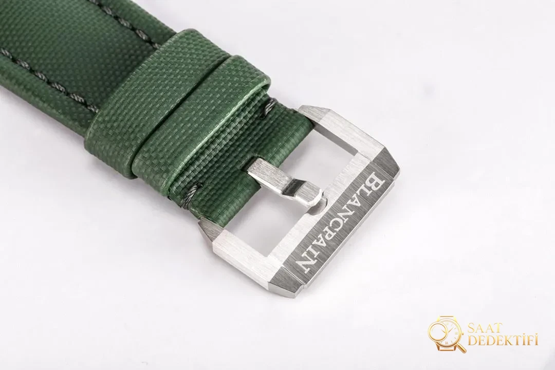 GF Factory Blancpain Fifty Fathoms 5000 Aurora Green çelik kasa limitli üretim incelemesi - Bilekte Duruş ve Kasa Orantısı