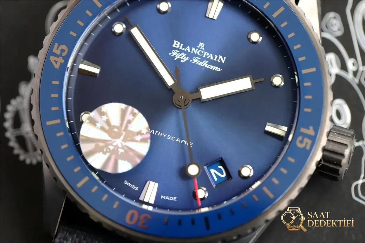 GF Factory Blancpain Fifty Fathoms 5000 mavi kadranlı seramik modelin işçiliği nasıl? ZF Factory modeli geride bırakabilir mi? - Bilezik, Toka ve Klips Mekanizması