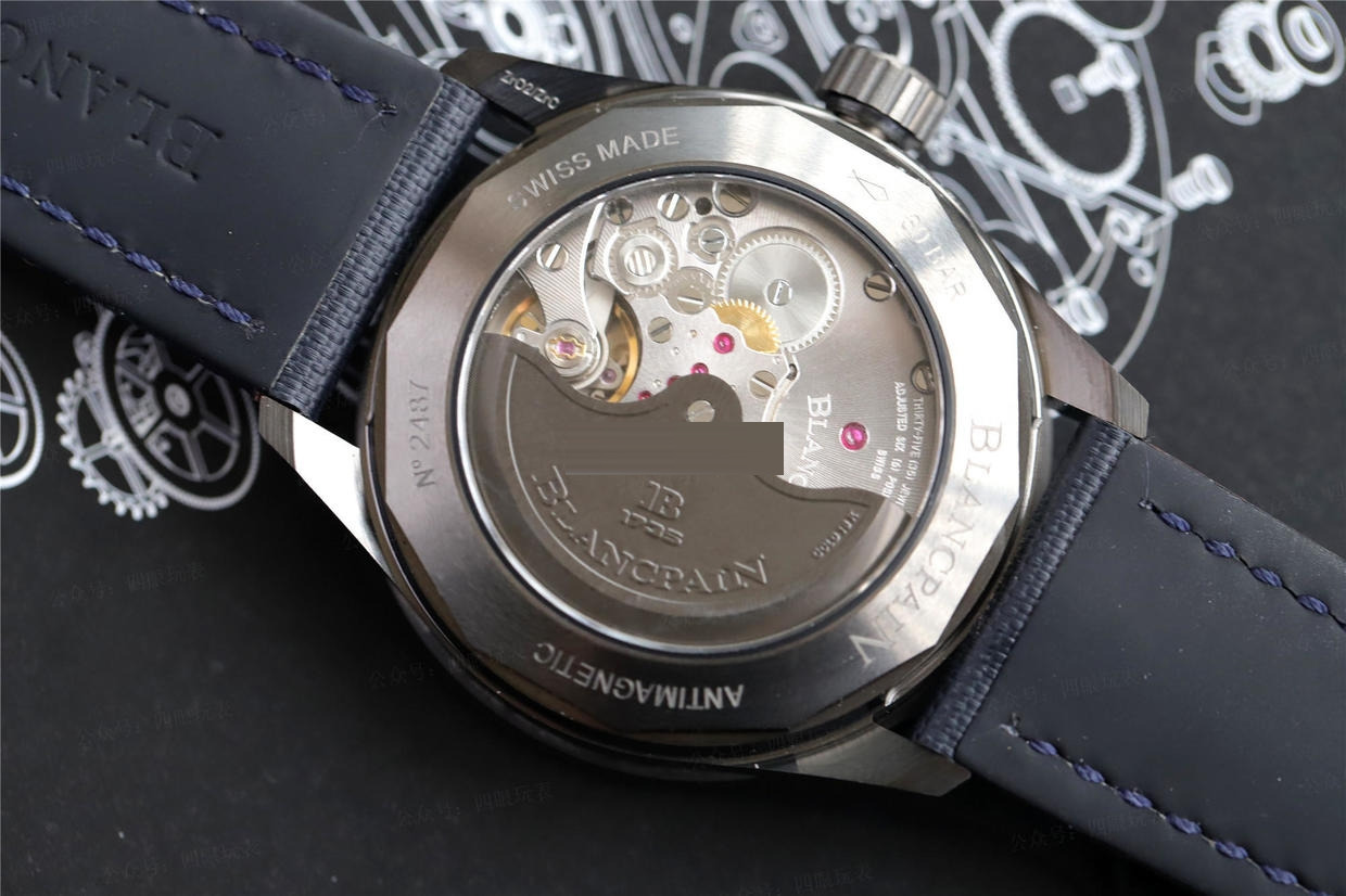 GF Factory Blancpain Fifty Fathoms 5000 mavi kadranlı seramik modelin işçiliği nasıl? ZF Factory modeli geride bırakabilir mi? — 9. fotoğraf