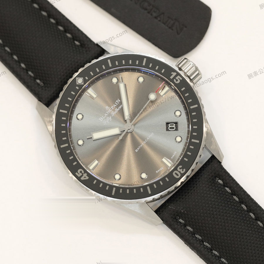 GF Factory Blancpain Fifty Fathoms 5100B-1110-B52A saati (çelik kasa) — 3. fotoğraf