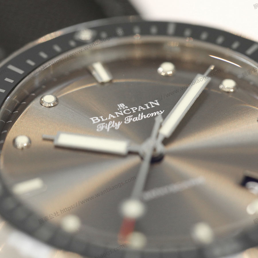 GF Factory Blancpain Fifty Fathoms 5100B-1110-B52A saati (çelik kasa) — 4. fotoğraf
